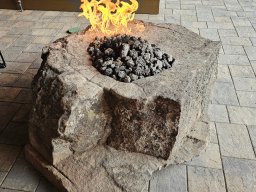 Basalt Lichen Specimen Fire Pits