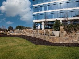 Granite Park Retaining Wall