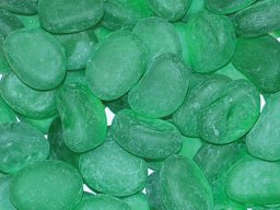 Sea Glass Pebble Green